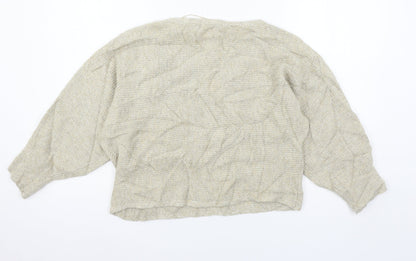 Gap Womens Beige  Knit Pullover Jumper Size 2XS