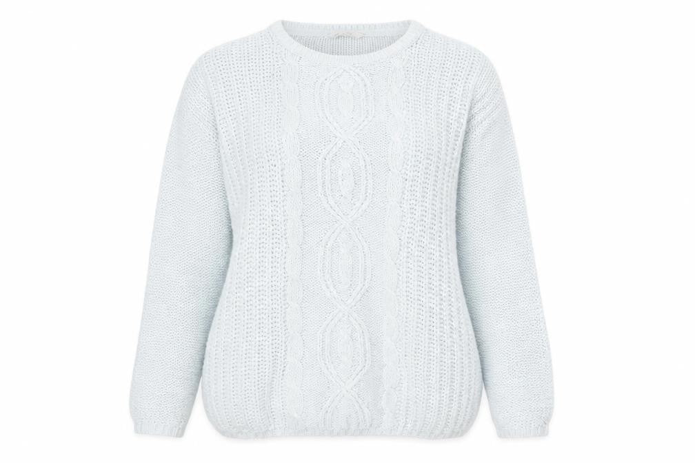 Womens UK Size 14 BHS Blue Pullover Jumper