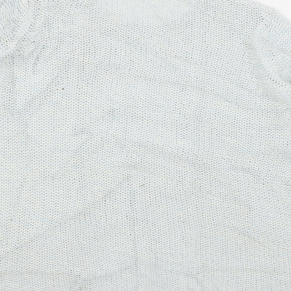 Womens UK Size 14 BHS Blue Pullover Jumper