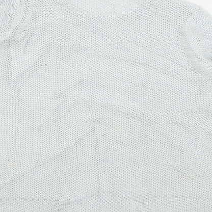 Womens UK Size 14 BHS Blue Pullover Jumper