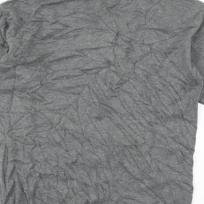 Womens UK Size 6 Divided Grey Pullover Jumper