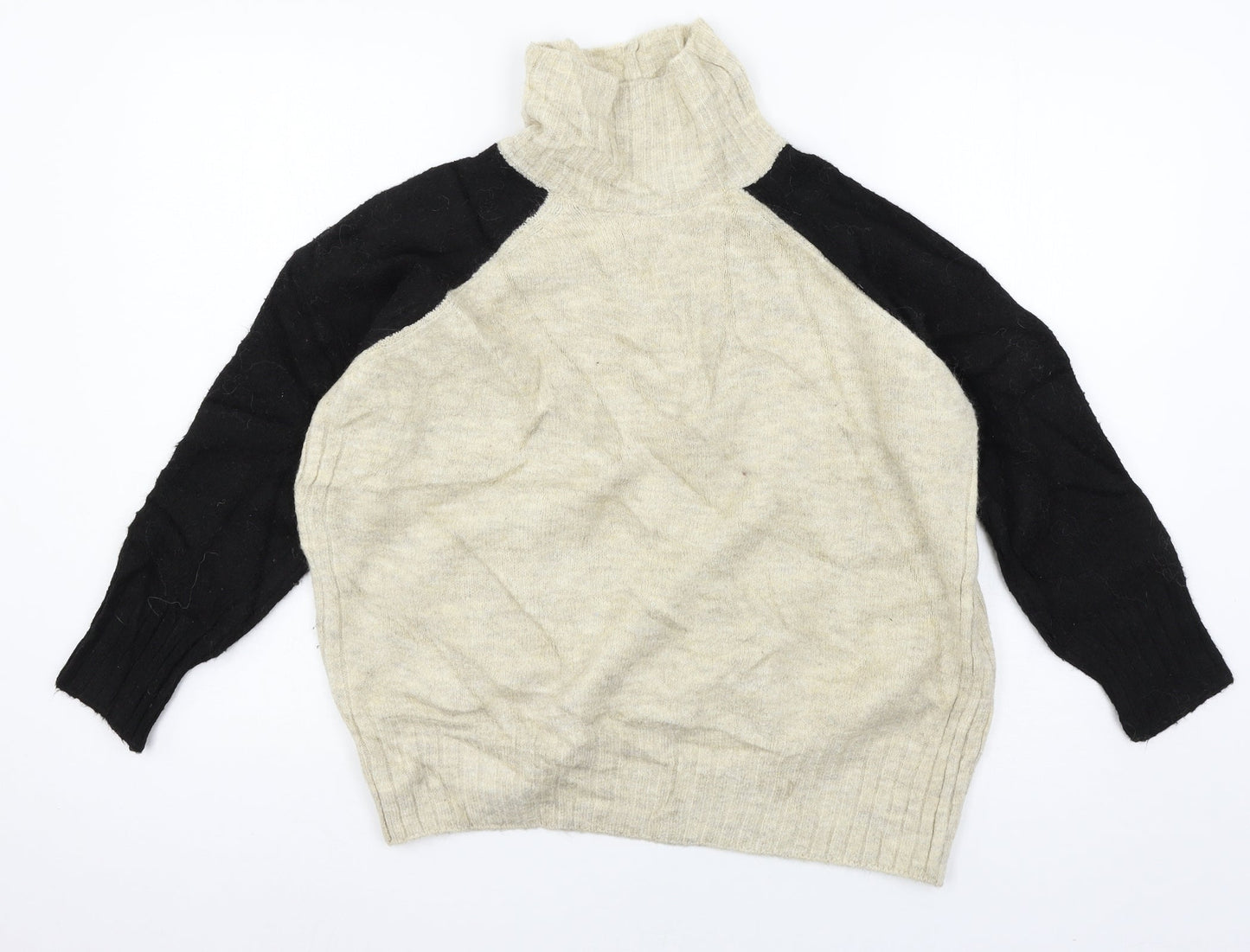 F&F Womens Beige  Knit Pullover Jumper Size 6