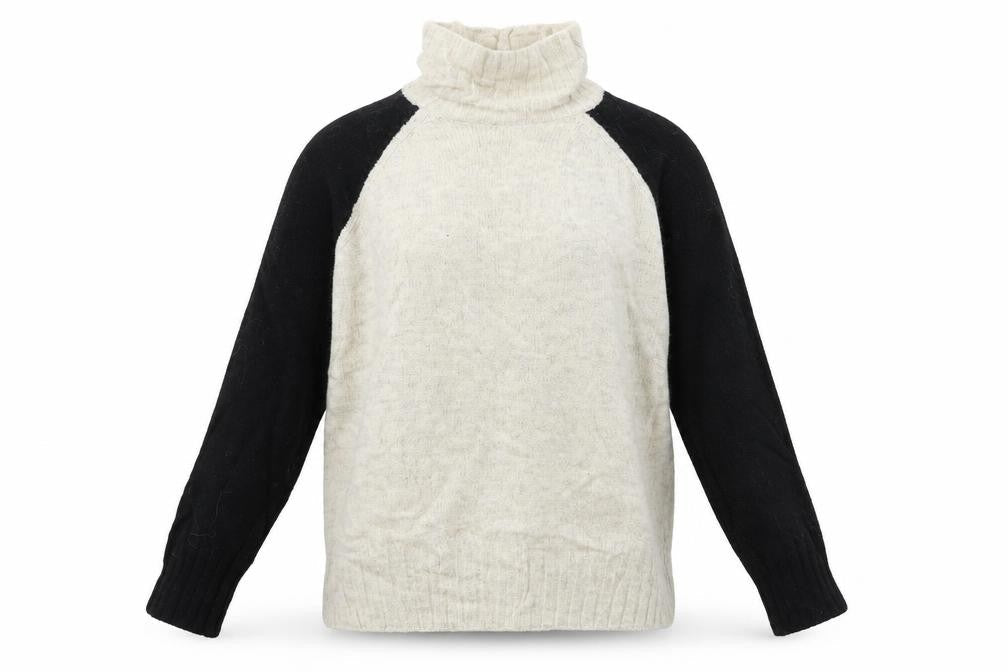 Womens UK Size 6 F&F Beige Pullover Jumper