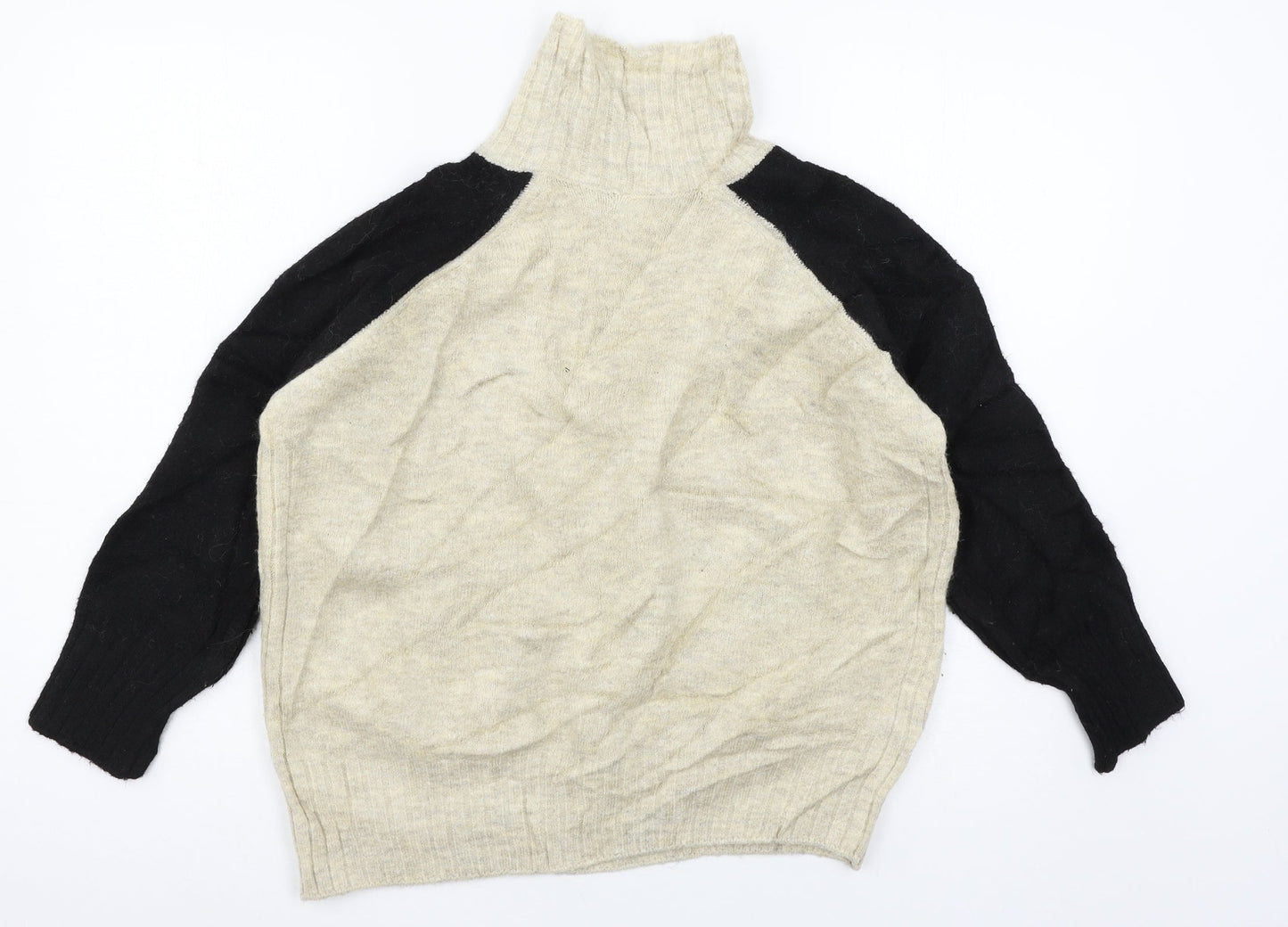 F&F Womens Beige  Knit Pullover Jumper Size 6