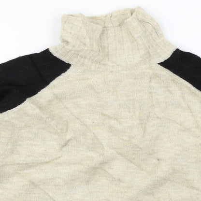 F&F Womens Beige  Knit Pullover Jumper Size 6