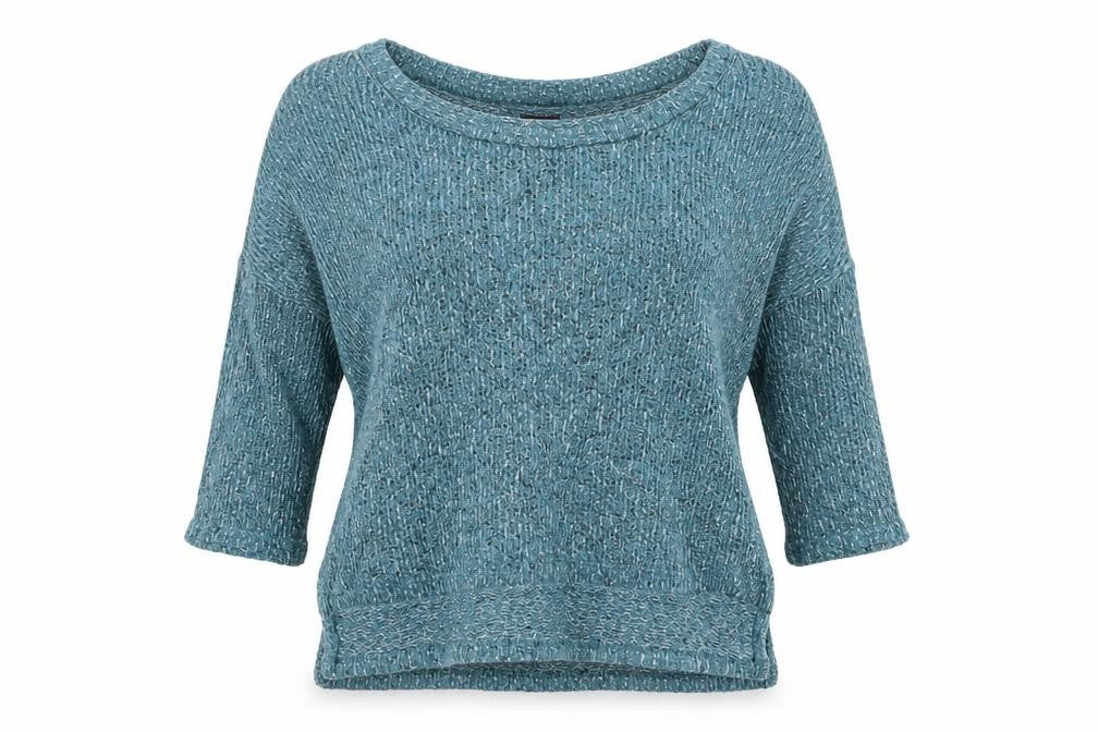Sparkle & Fade Womens Blue  Knit Pullover Jumper Size S