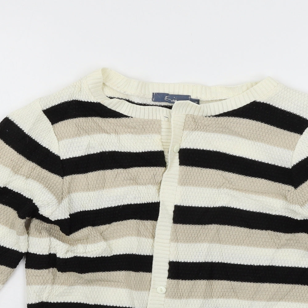 Womens UK Size 8 Evie White Cardigan Jumper