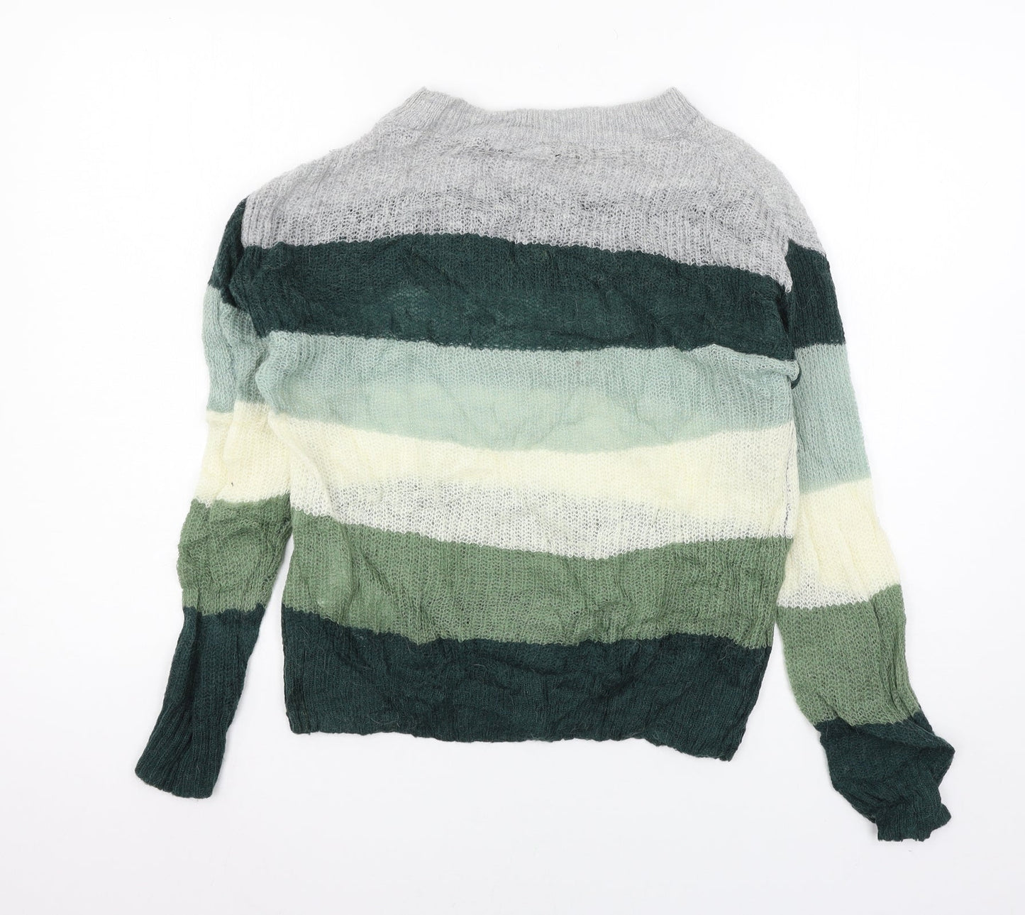 Womens UK Size M VERO MODA Green Pullover Jumper