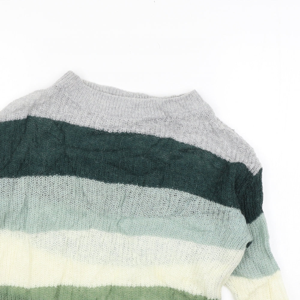 Womens UK Size M VERO MODA Green Pullover Jumper