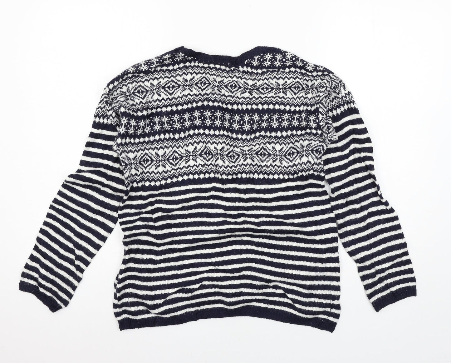 Womens UK Size S H&M Blue Pullover Jumper