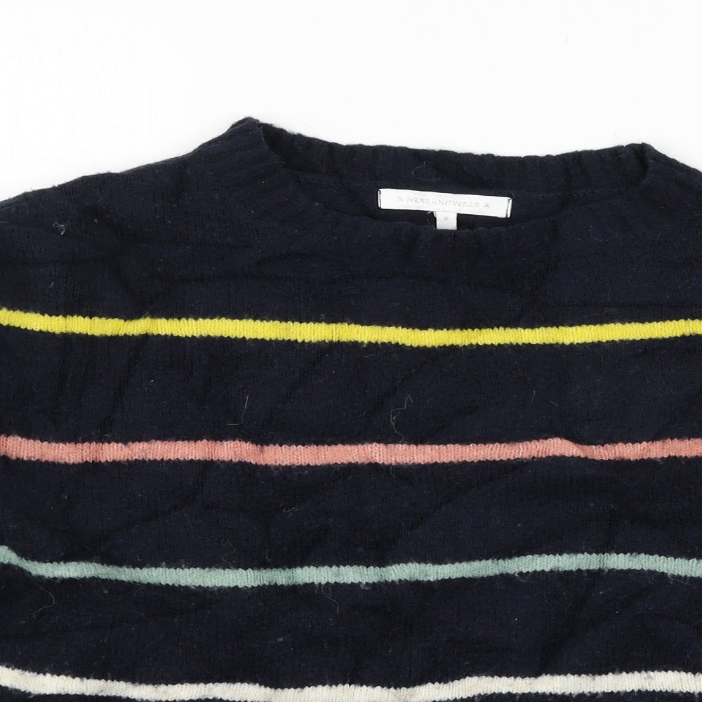Womens UK Size 8 NEXT Blue Pullover Jumper