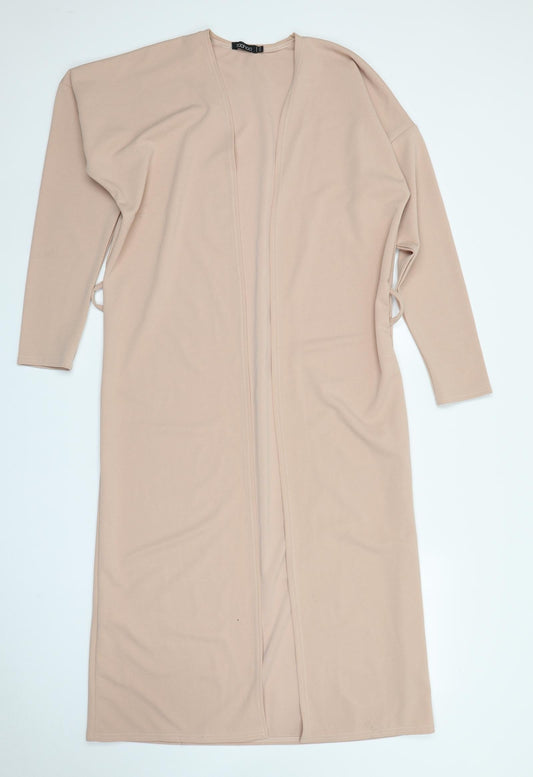 Boohoo Womens Brown   Jacket  Size S