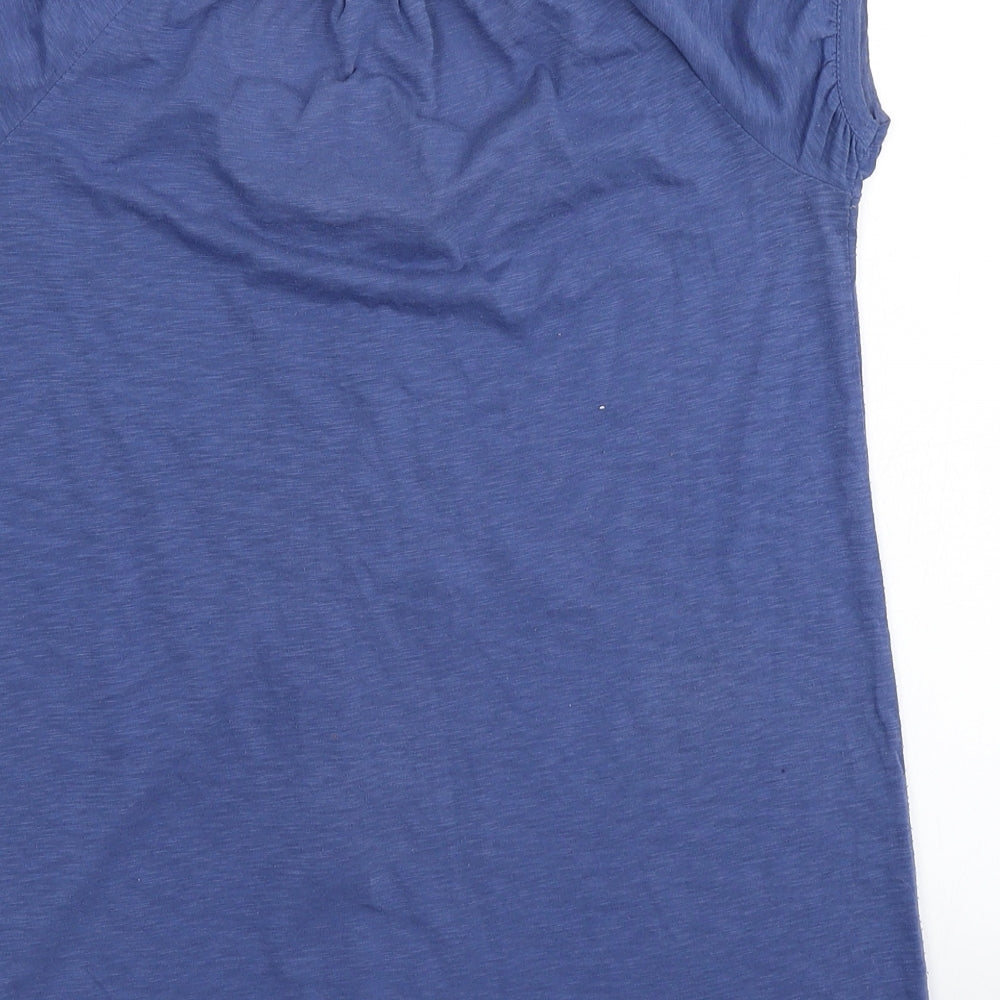 Denim & Supply Ralph Lauren Womens Blue   Basic T-Shirt Size XS