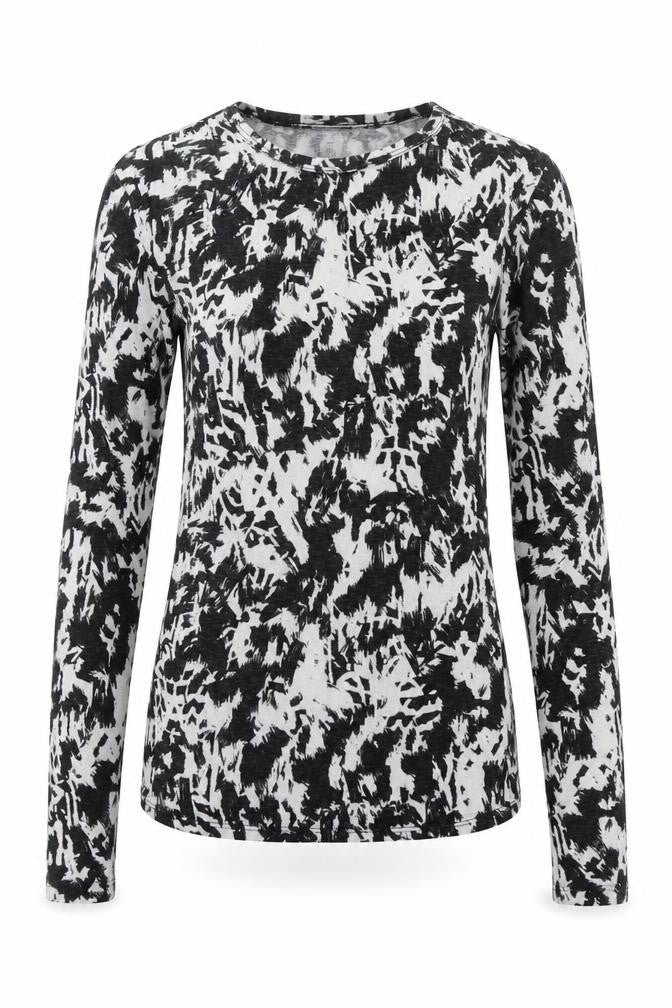 Womens UK Size 6 Topshop Black Basic T-Shirt