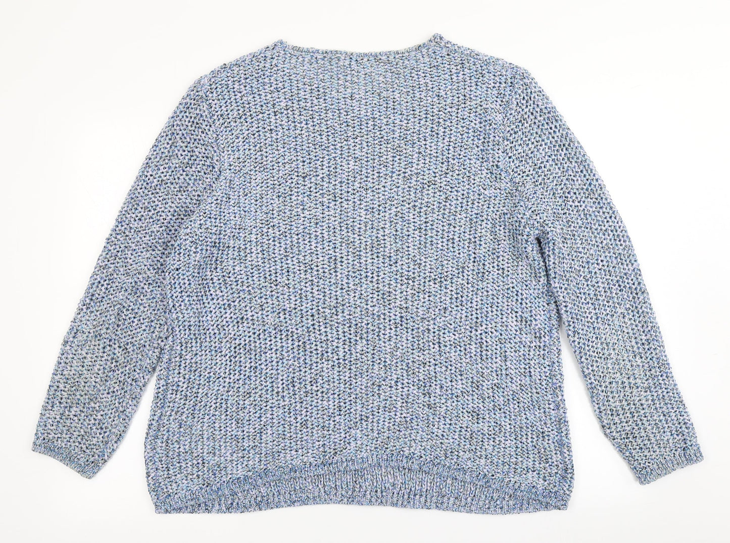 Womens UK Size 22 Gerry Weber Blue Pullover Jumper