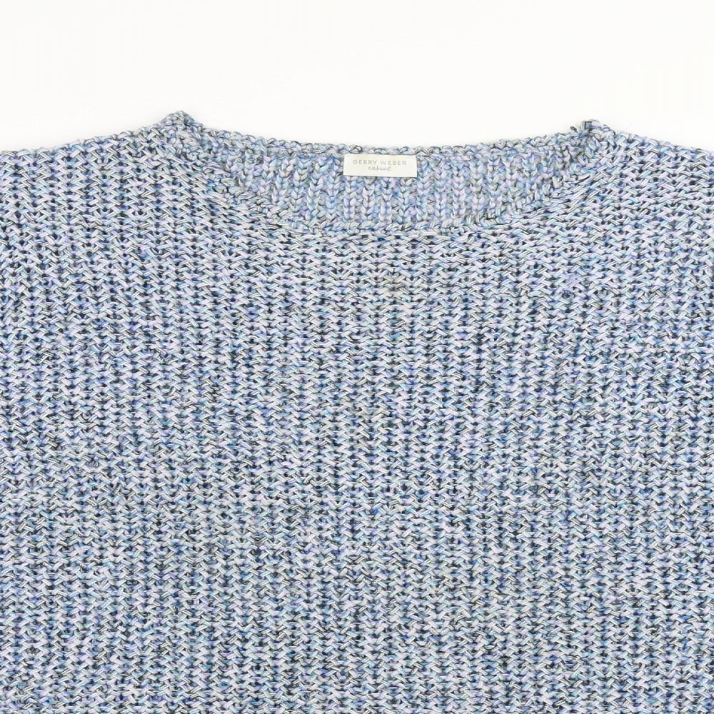 Womens UK Size 22 Gerry Weber Blue Pullover Jumper