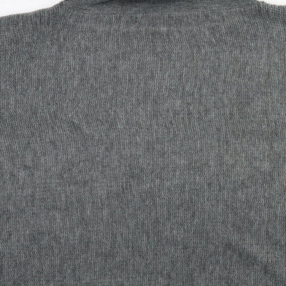 Womens UK Size One Size Quiz Green Pullover Jumper