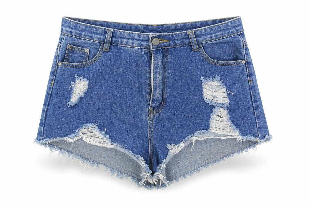 Womens UK Size L Preworn Regular Fit Hot Pants Shorts