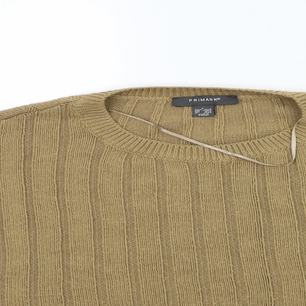 Womens UK Size 14 Papaya Brown Pullover Jumper