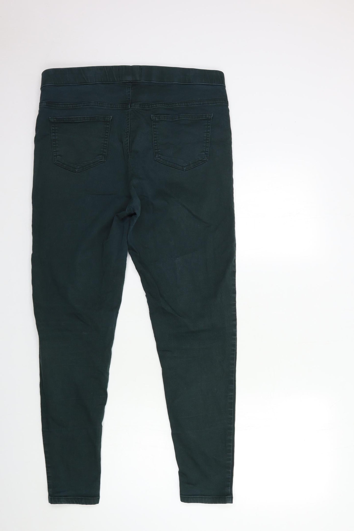 Womens UK Size 32 in Marks and Spencer Regular Fit Jegging Green Jeans