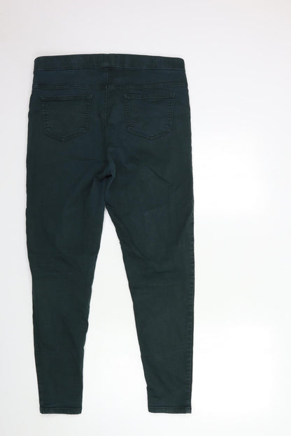 Womens UK Size 32 in Marks and Spencer Regular Fit Jegging Green Jeans