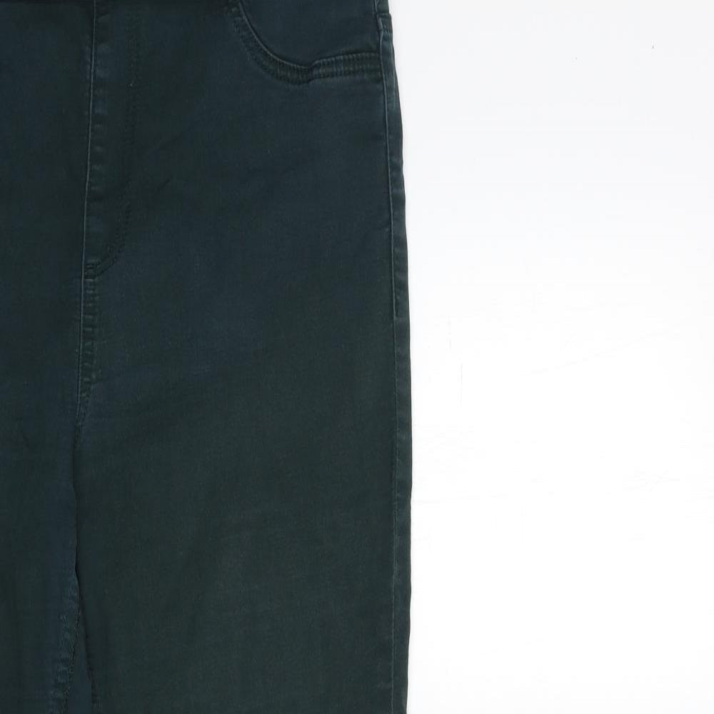 Womens UK Size 32 in Marks and Spencer Regular Fit Jegging Green Jeans
