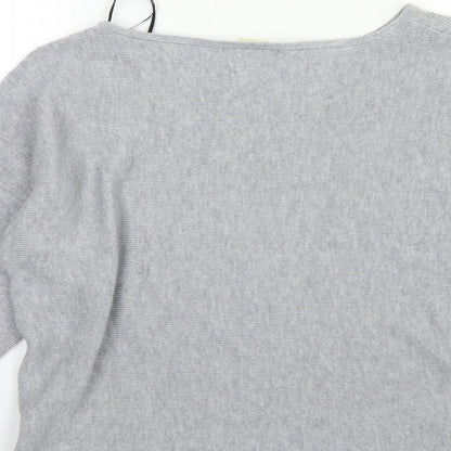 Womens UK Size XS H&M Grey Pullover Jumper
