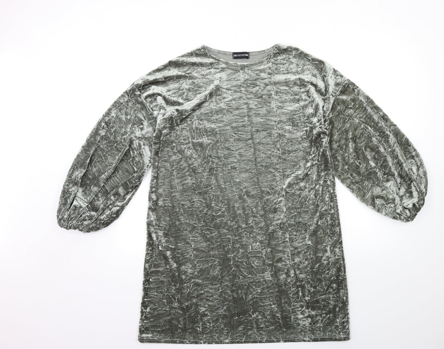 PRETTYLITTLETHING Womens Green   A-Line  Size 8