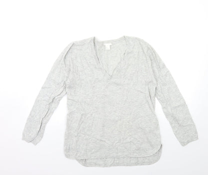 Womens UK Size S H&M Grey Pullover Jumper