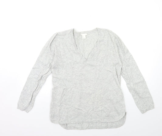 Womens UK Size S H&M Grey Pullover Jumper