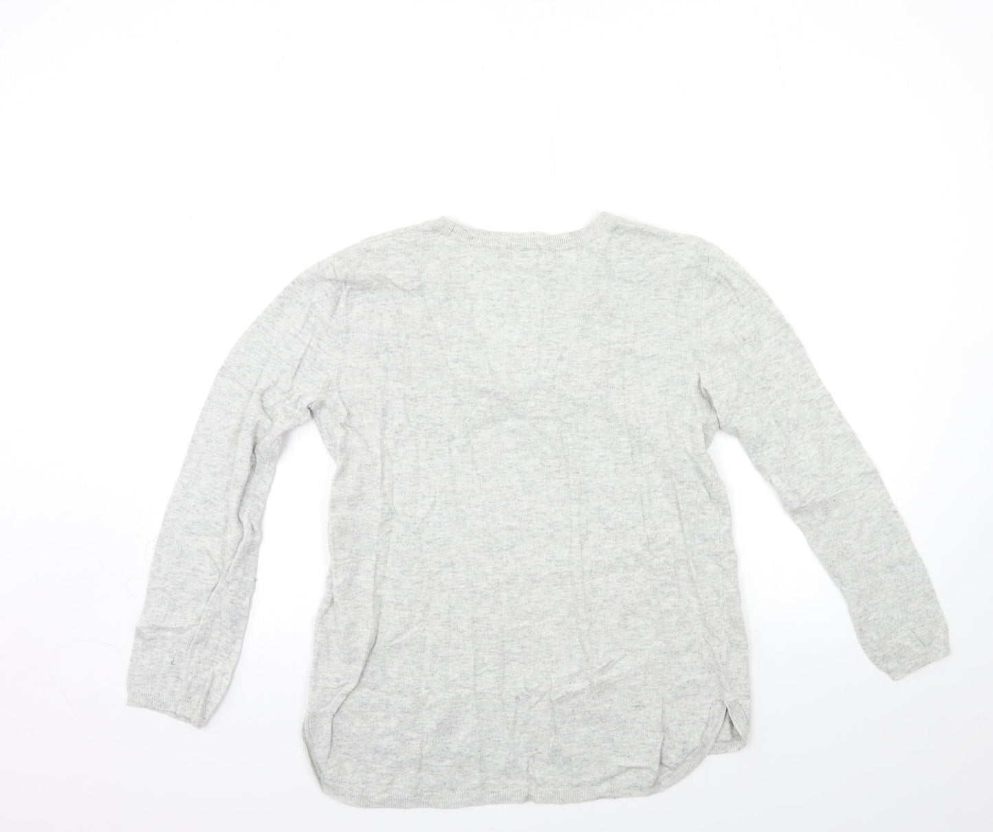 Womens UK Size S H&M Grey Pullover Jumper