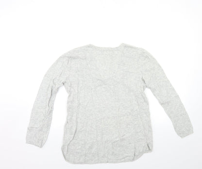 Womens UK Size S H&M Grey Pullover Jumper