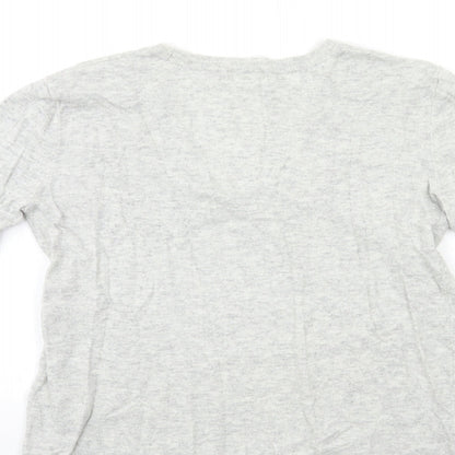 Womens UK Size S H&M Grey Pullover Jumper