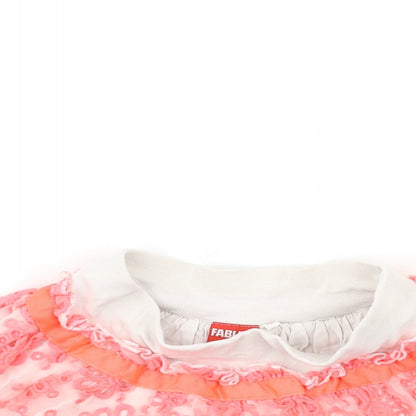 FABLES Girls Pink   Flare Skirt Size 4-5 Years