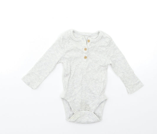 George Baby Grey   Babygrow One-Piece Size 3-6 Months