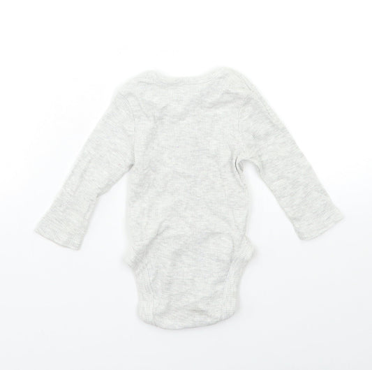 George Baby Grey   Babygrow One-Piece Size 3-6 Months