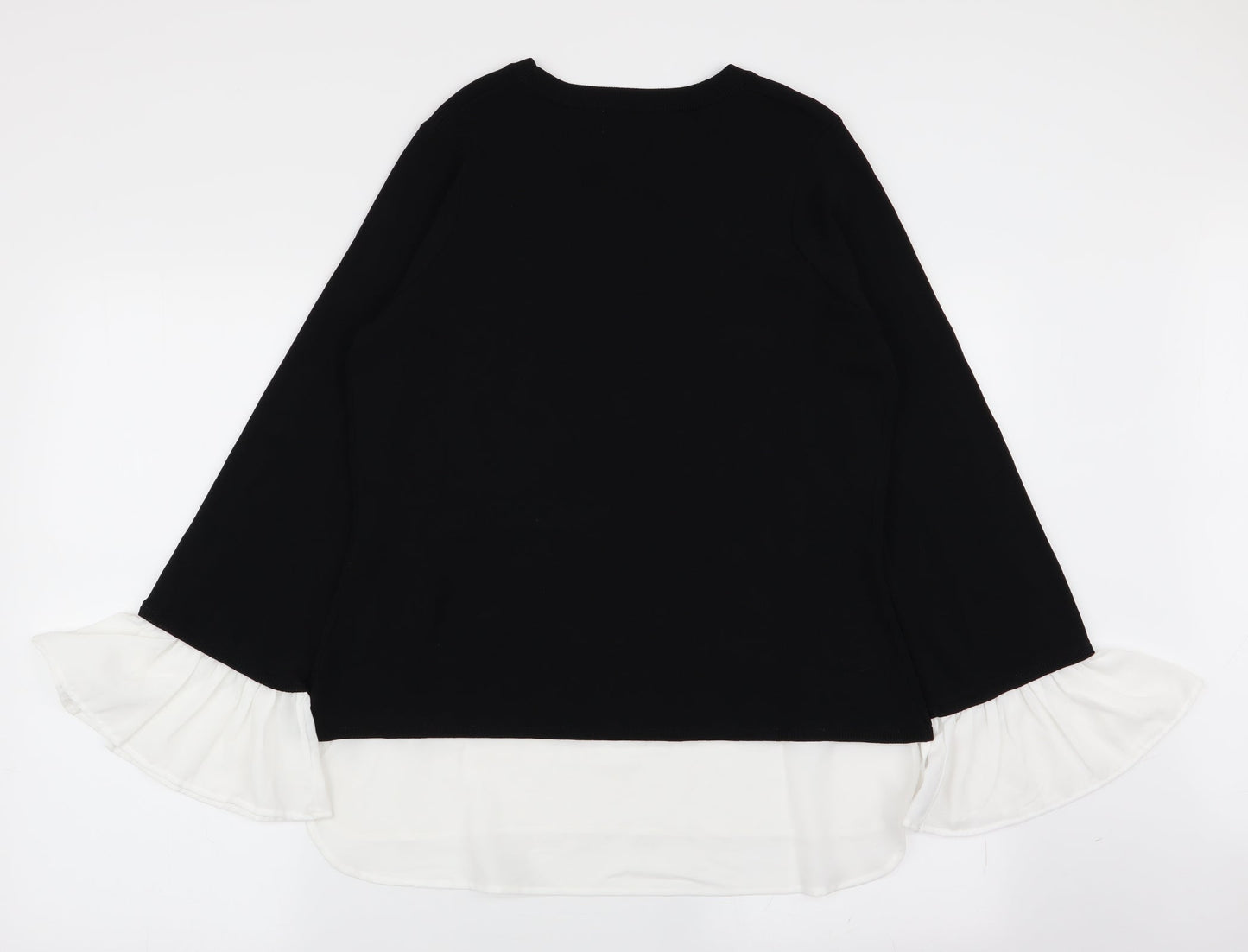 Womens UK Size L Linea Black Pullover Jumper