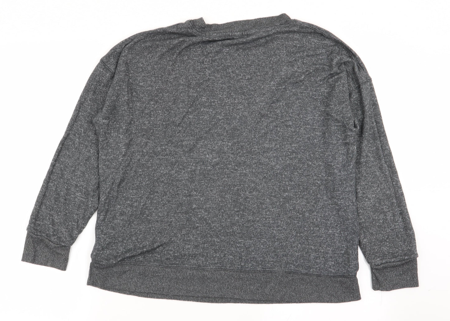 Womens UK Size 14 Debenhams Grey Pullover Jumper