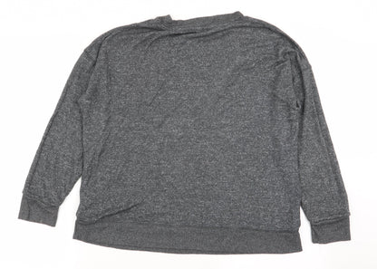 Womens UK Size 14 Debenhams Grey Pullover Jumper