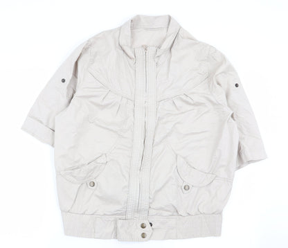 Womens UK Size 18 Dorothy Perkins Beige Jacket