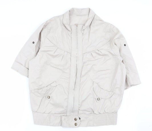 Womens UK Size 18 Dorothy Perkins Beige Jacket