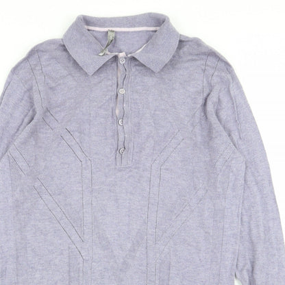 ketroy Mens Purple    Polo Size M