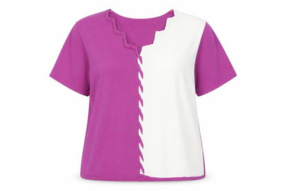 Womens UK Size XL Roman Multicoloured Basic T-Shirt