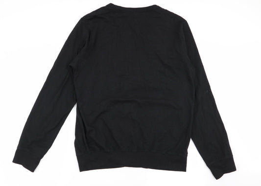 Womens UK Size XL Brave Soul Black Cardigan Jumper