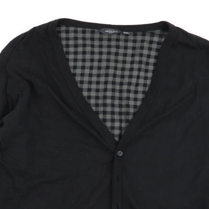 Womens UK Size XL Brave Soul Black Cardigan Jumper