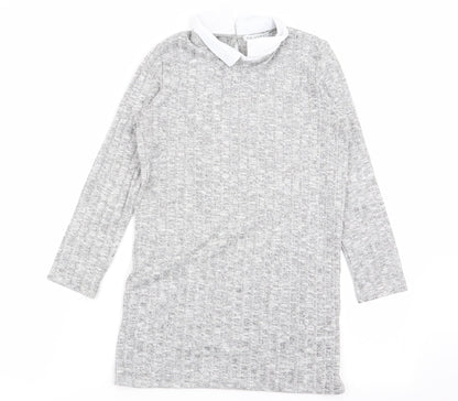 Primark Girls Grey   Fit & Flare  Size 8-9 Years