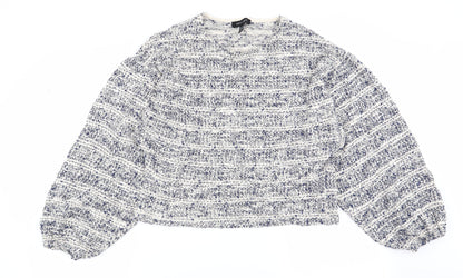 Womens UK Size M New Look Multicoloured Pullover Jumper