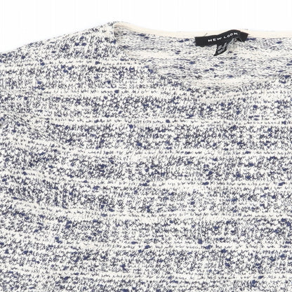 Womens UK Size M New Look Multicoloured Pullover Jumper