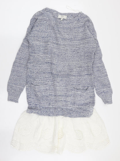 NEXT Womens Multicoloured   Jumper Dress  Size 10