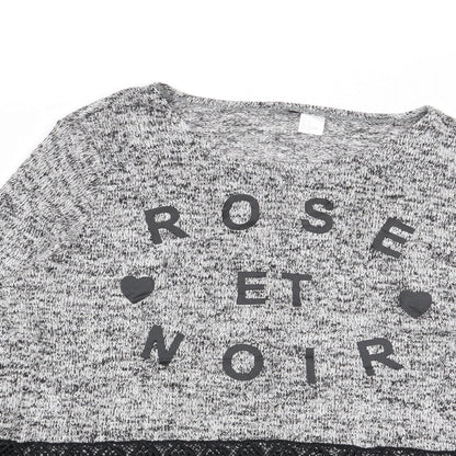 Womens UK Size S Preworn Grey Basic T-Shirt